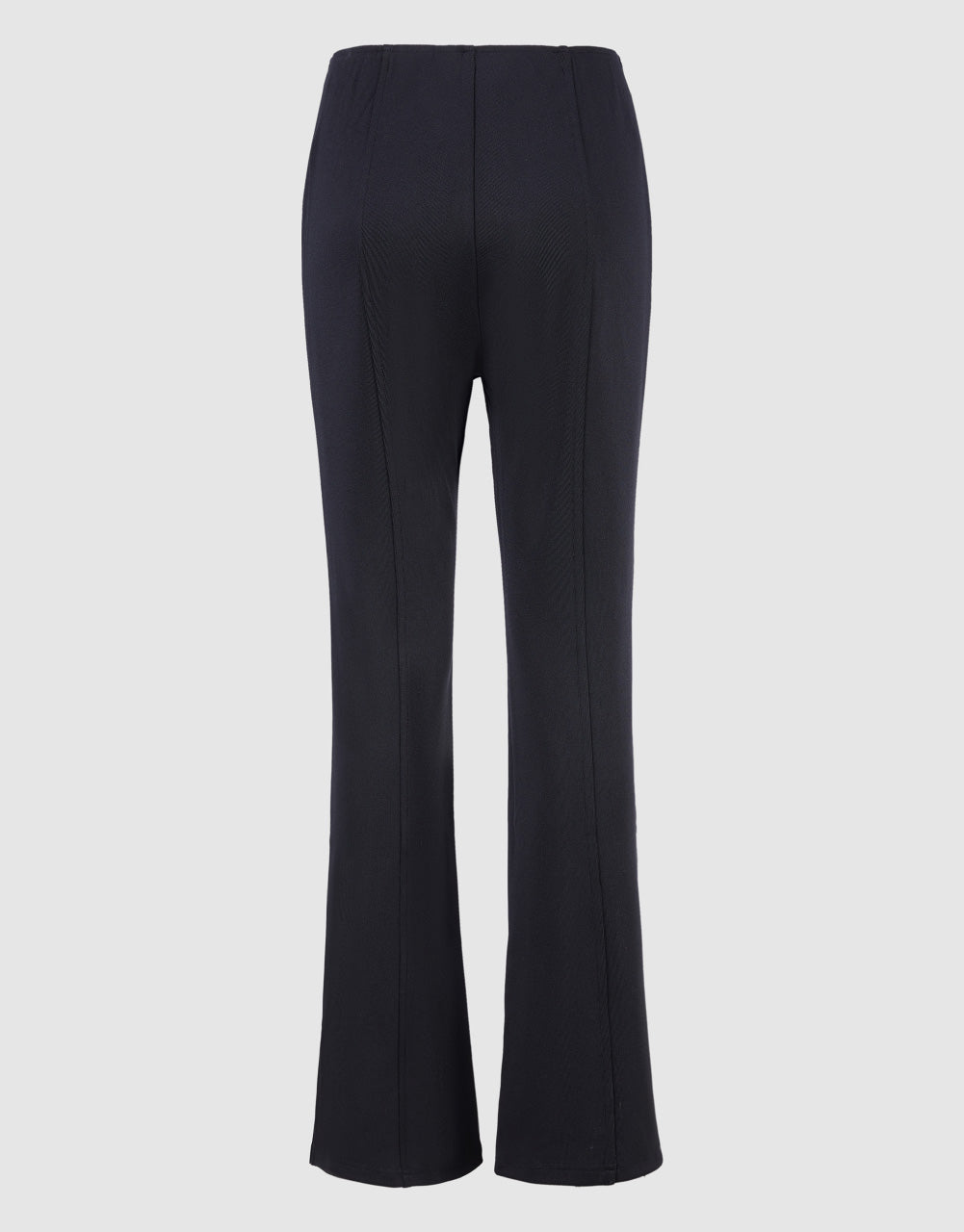 Knitted Extra Long Flare Pants