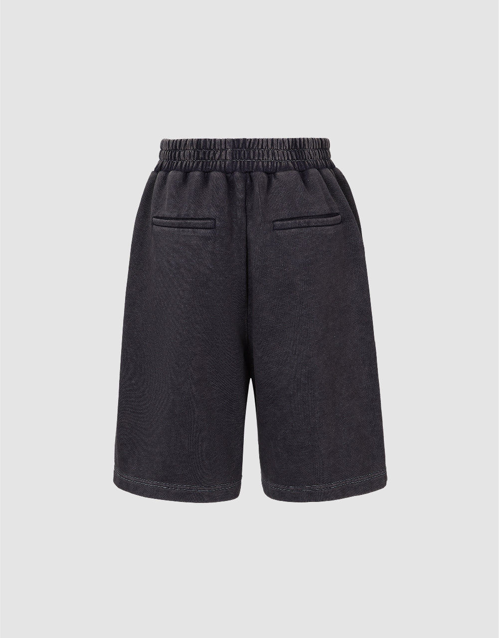 Elastic Waist Loose Shorts