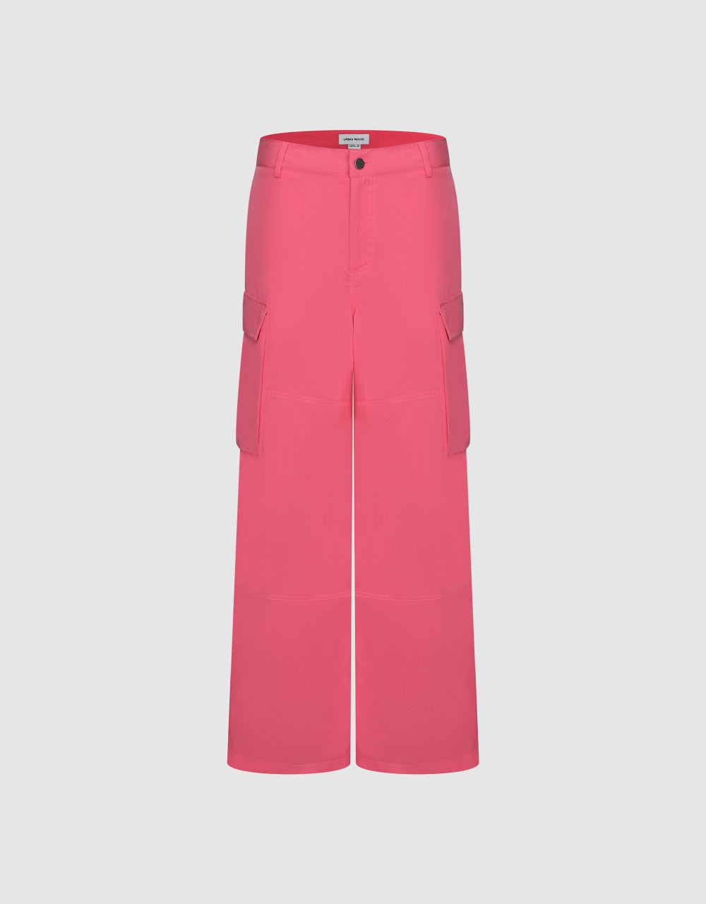 Multi-Pocket Wide-Leg Pants