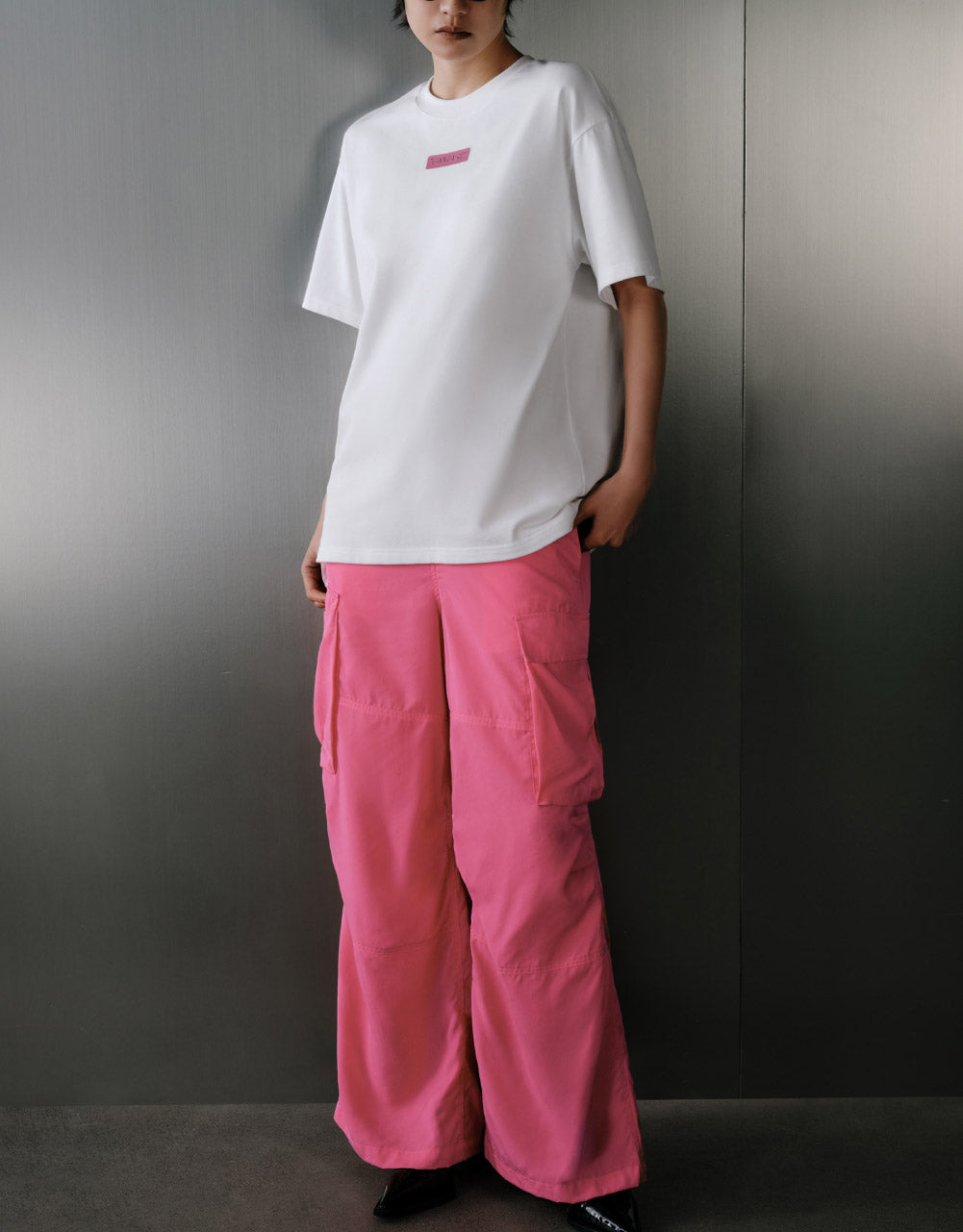 Multi-Pocket Wide-Leg Pants