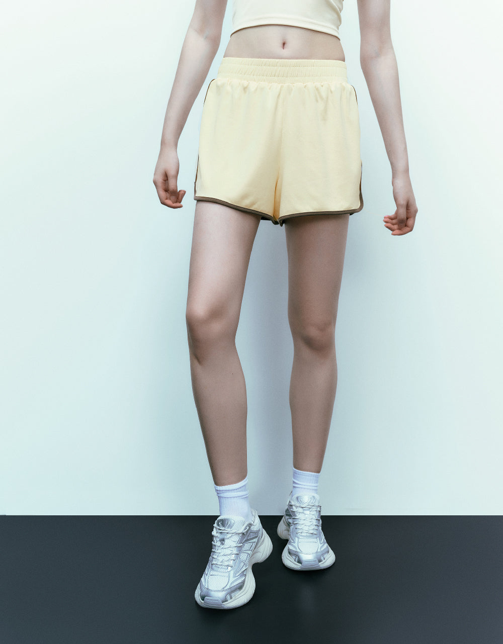 Elastic Waist Shorts