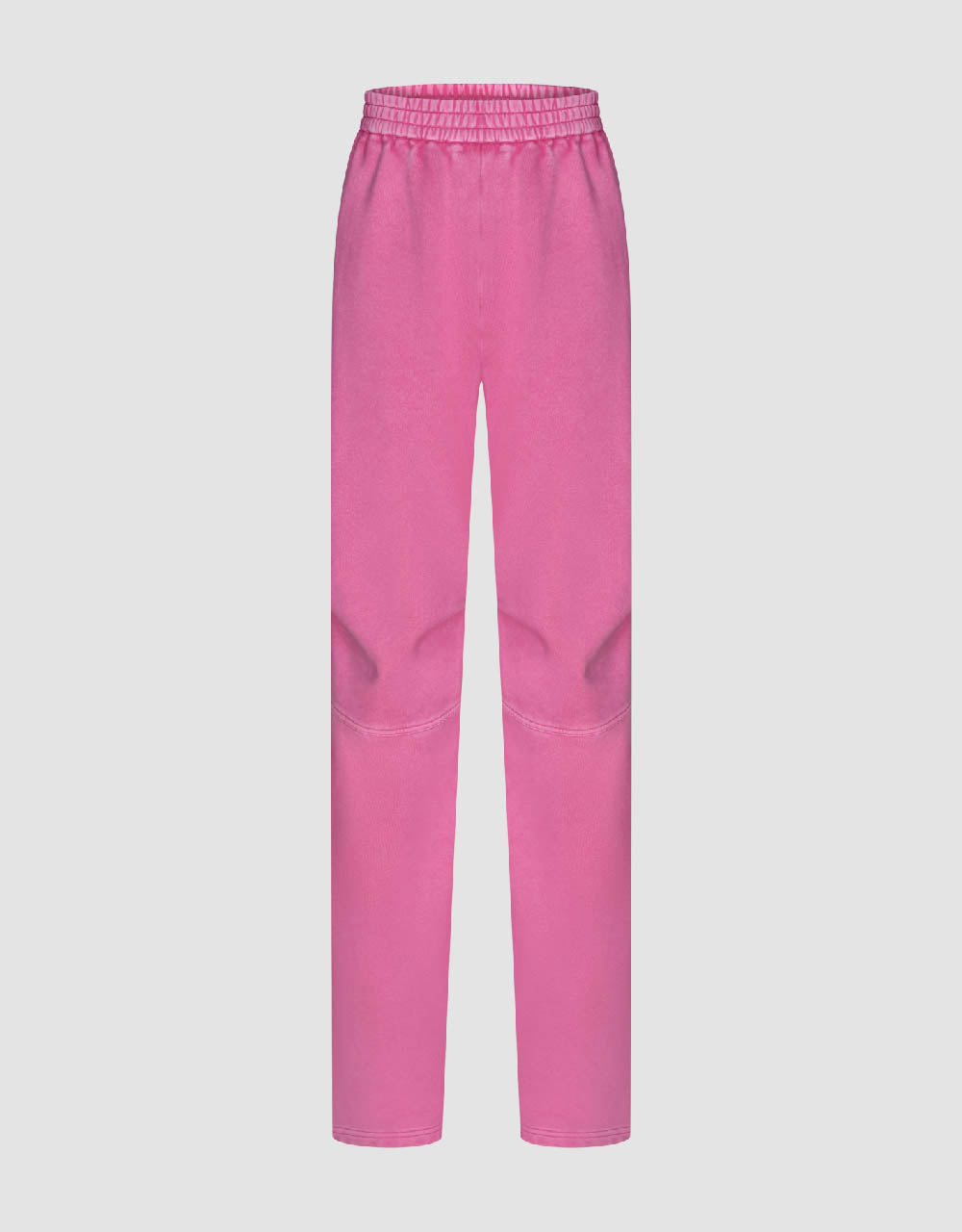 Elastic Waist Carrot Fit Pants