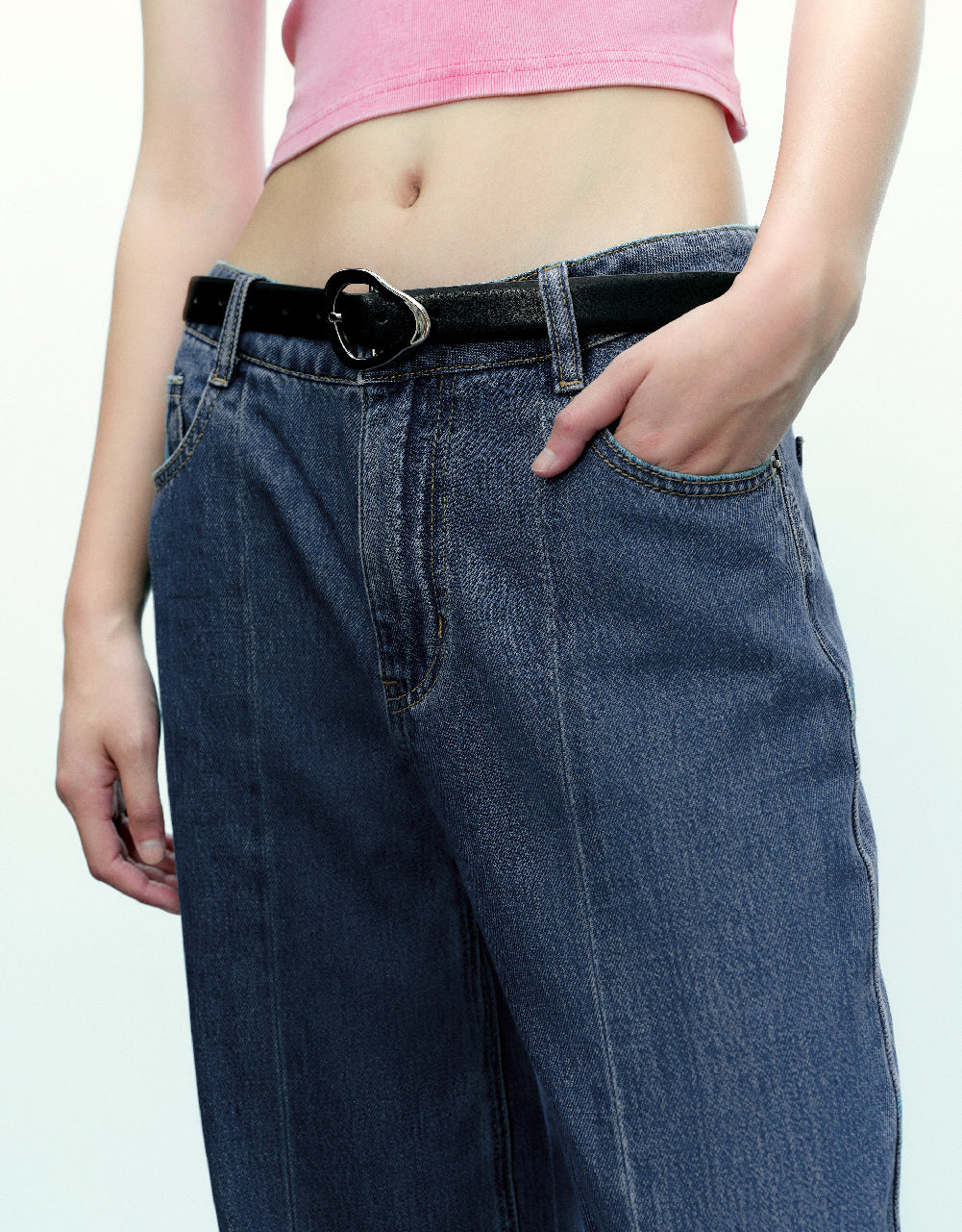 Wide-Leg Jeans