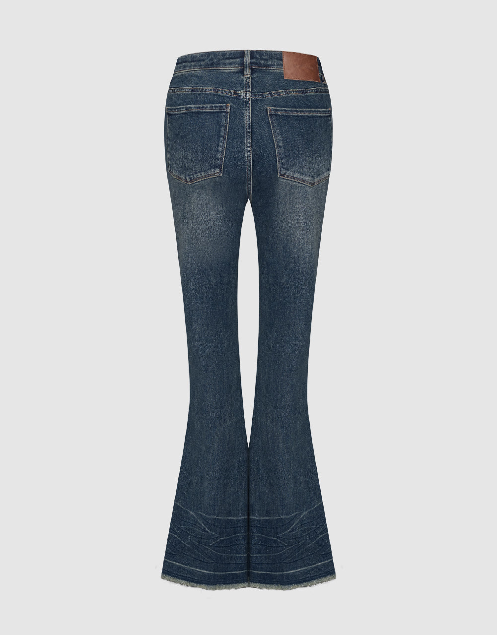 Split Hem Flare Jeans