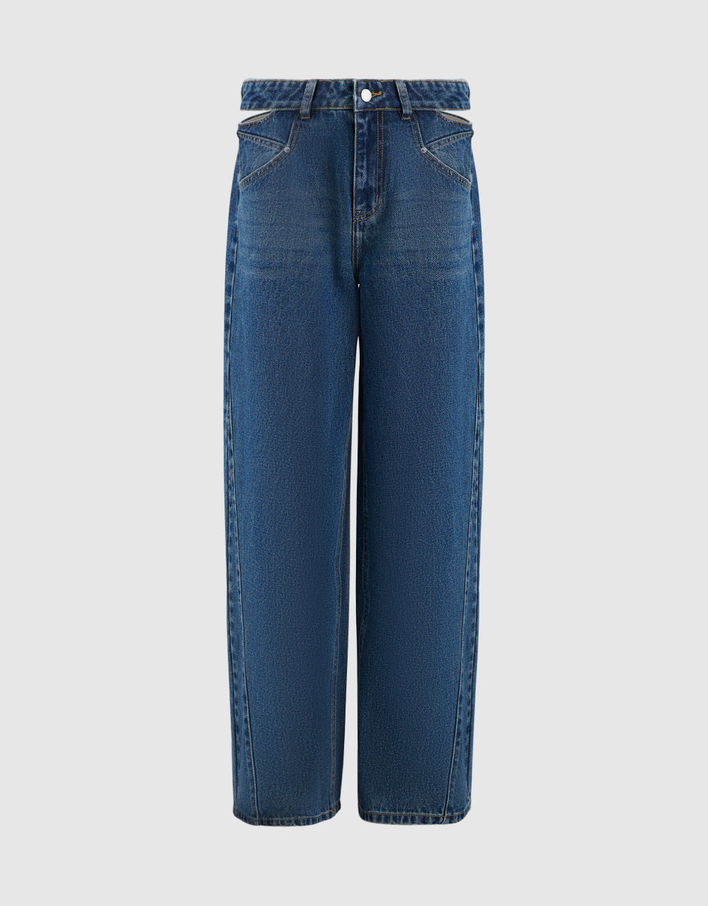 Cut-Out Jeans