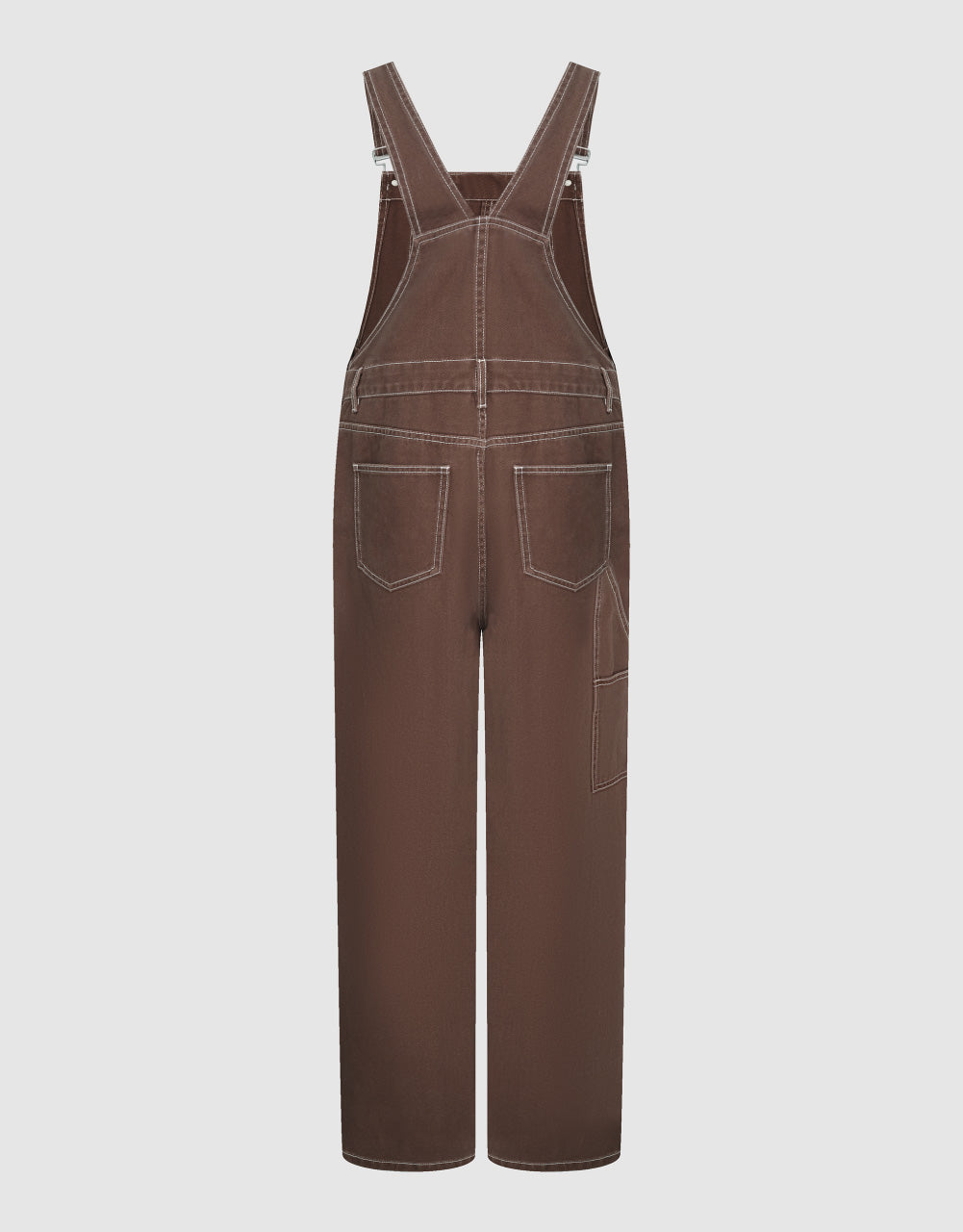 Loose Denim Overalls