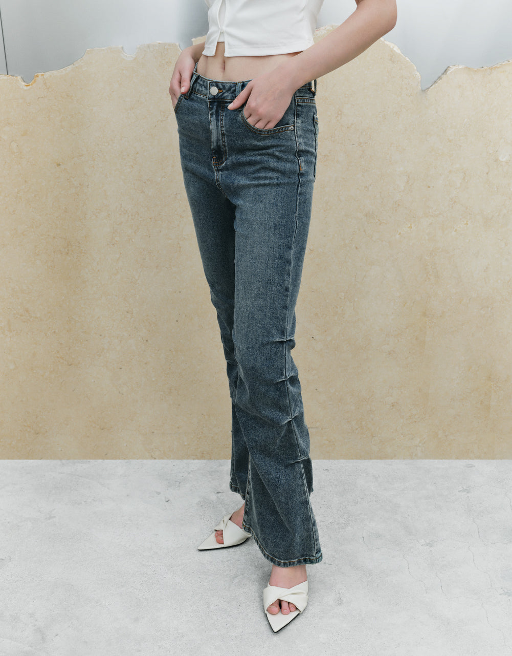 Skinny Flare Jeans