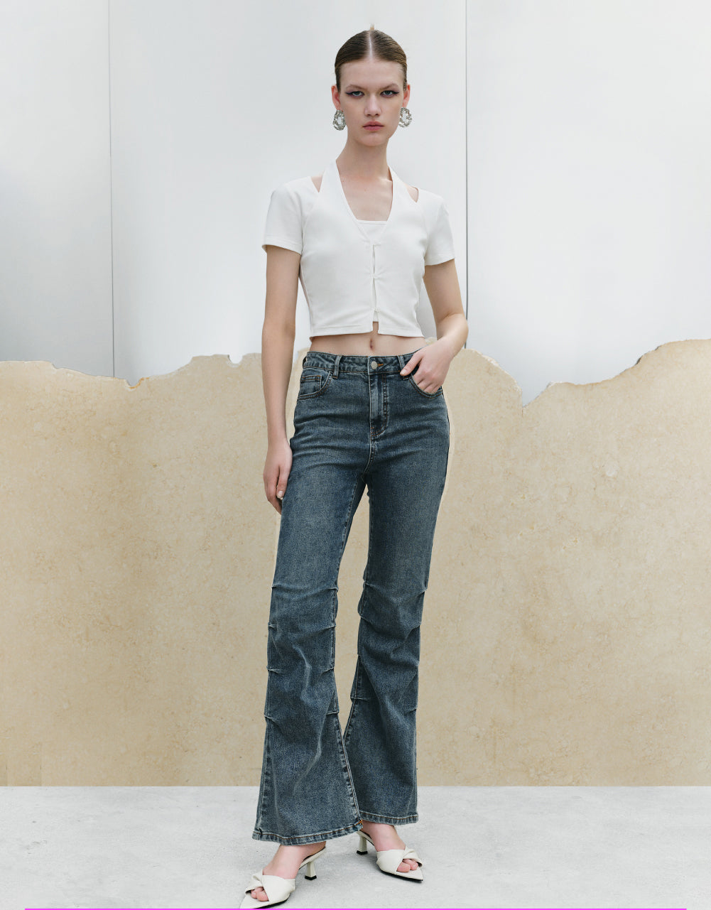 Skinny Flare Jeans