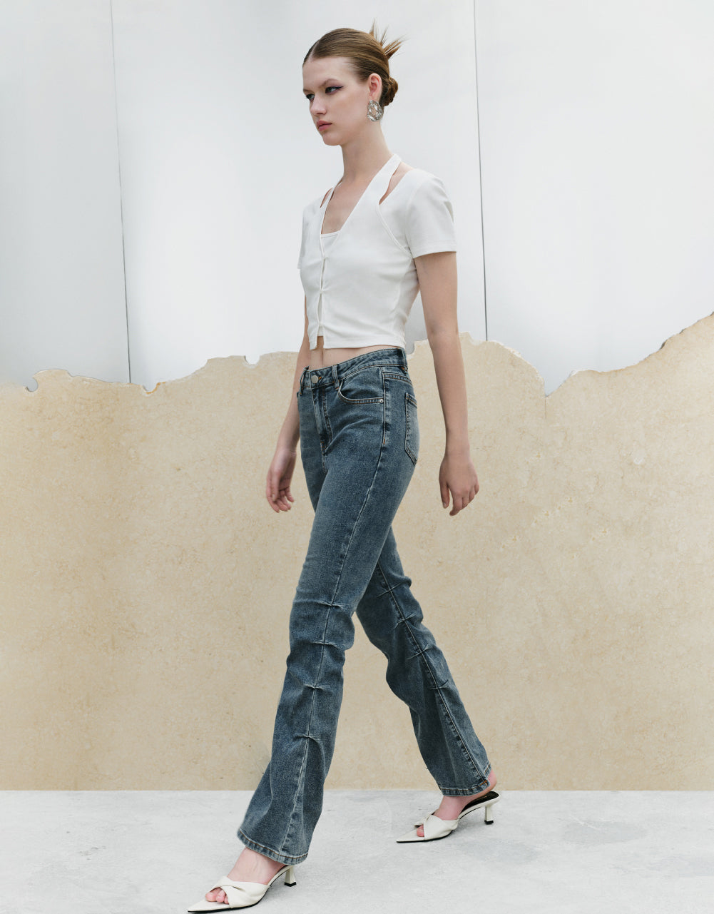Skinny Flare Jeans