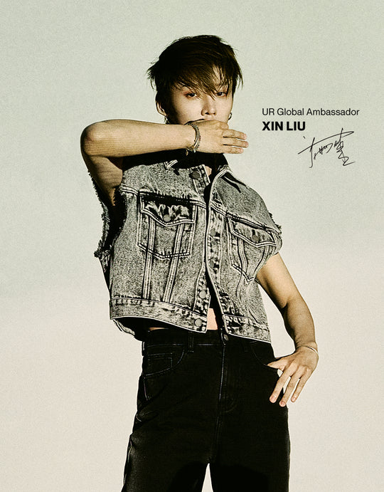 Raw Cuff Denim Waistcoat