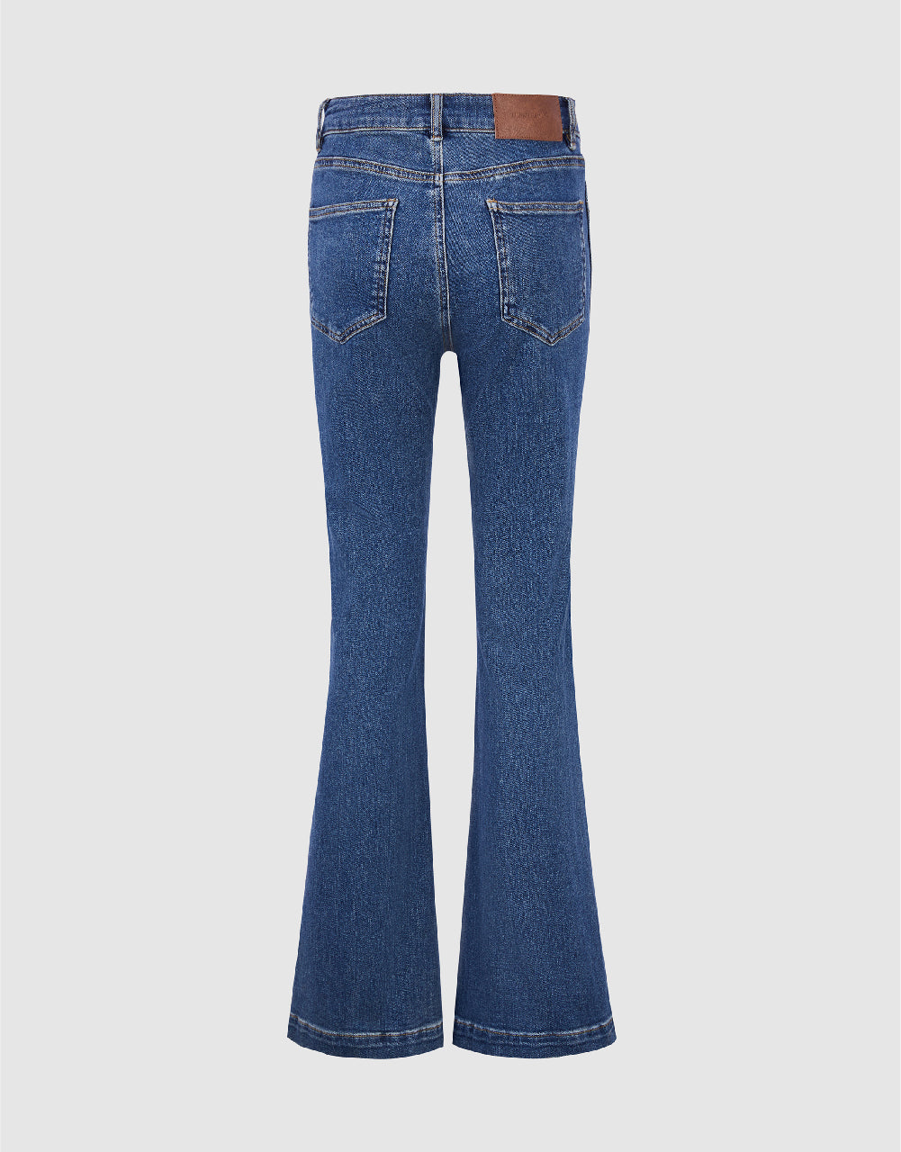 Split Hem Flare Jeans