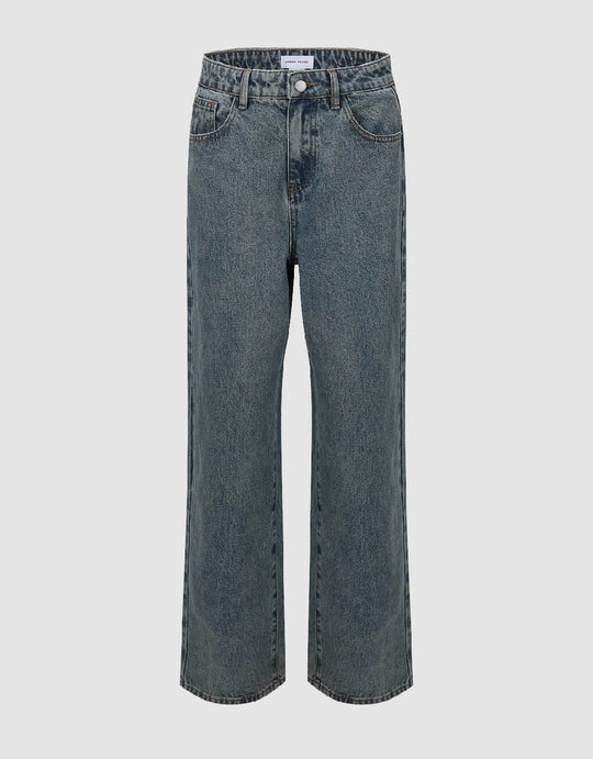 Wide-Leg Jeans