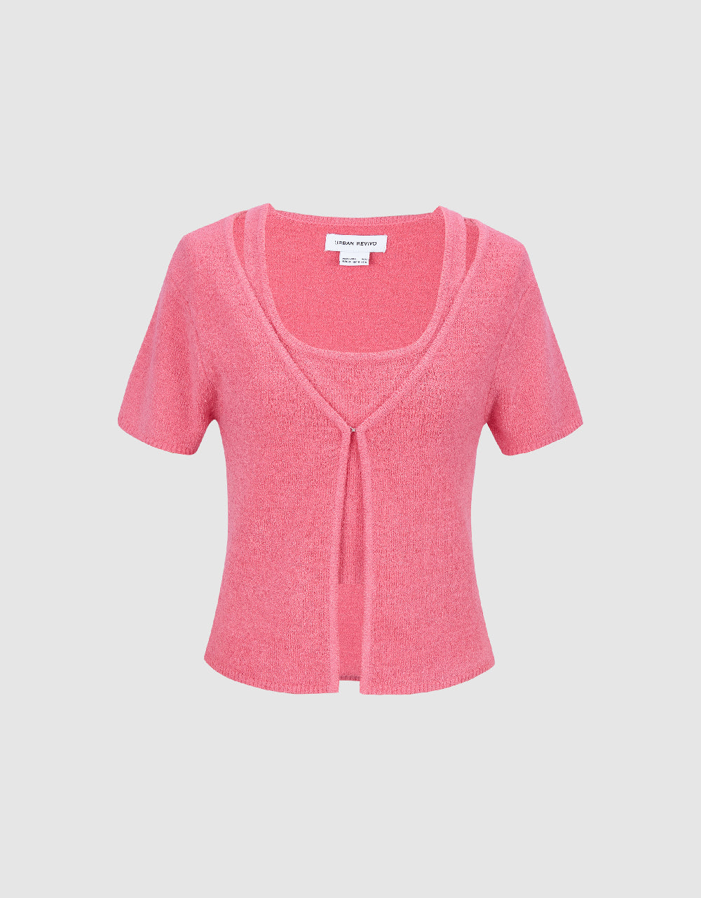 2 In 1 Knitted T-Shirt