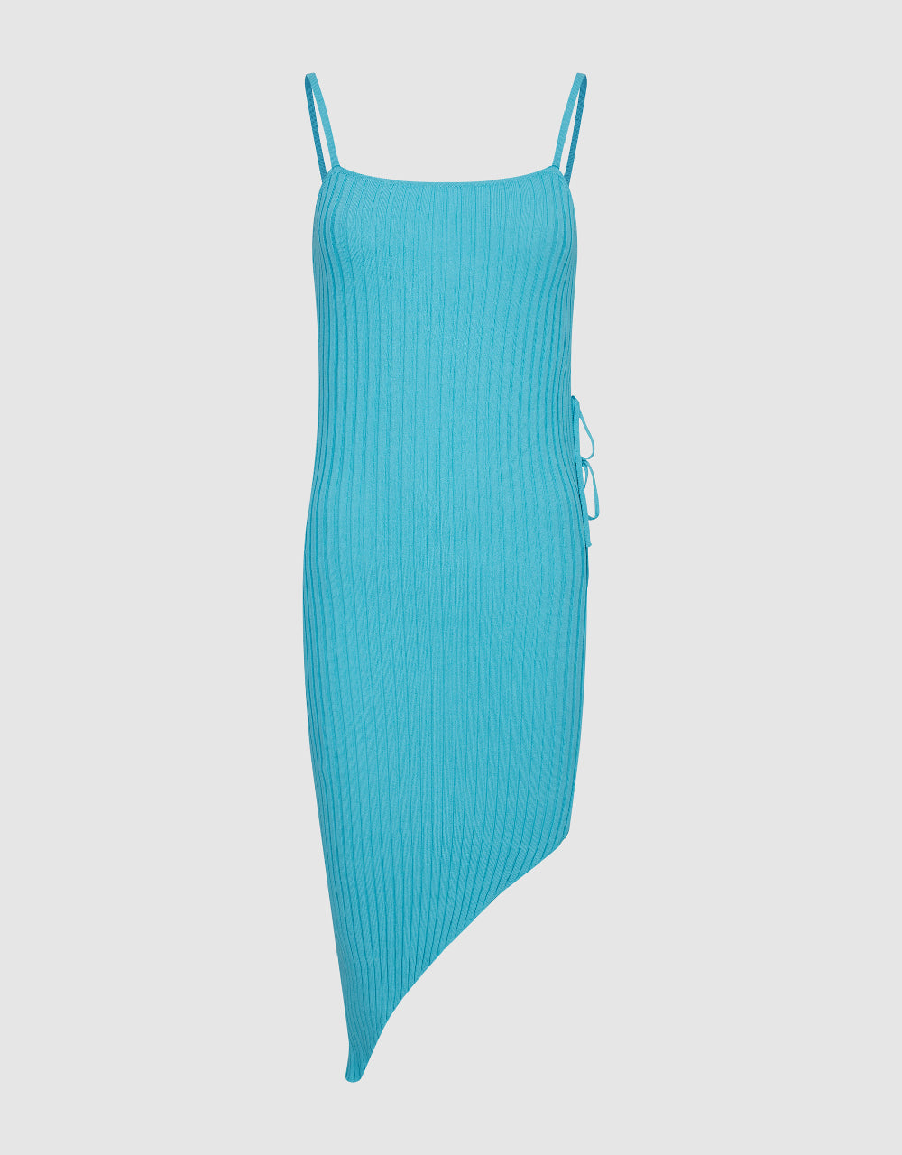 Asymmetric Knitted Cami Dress