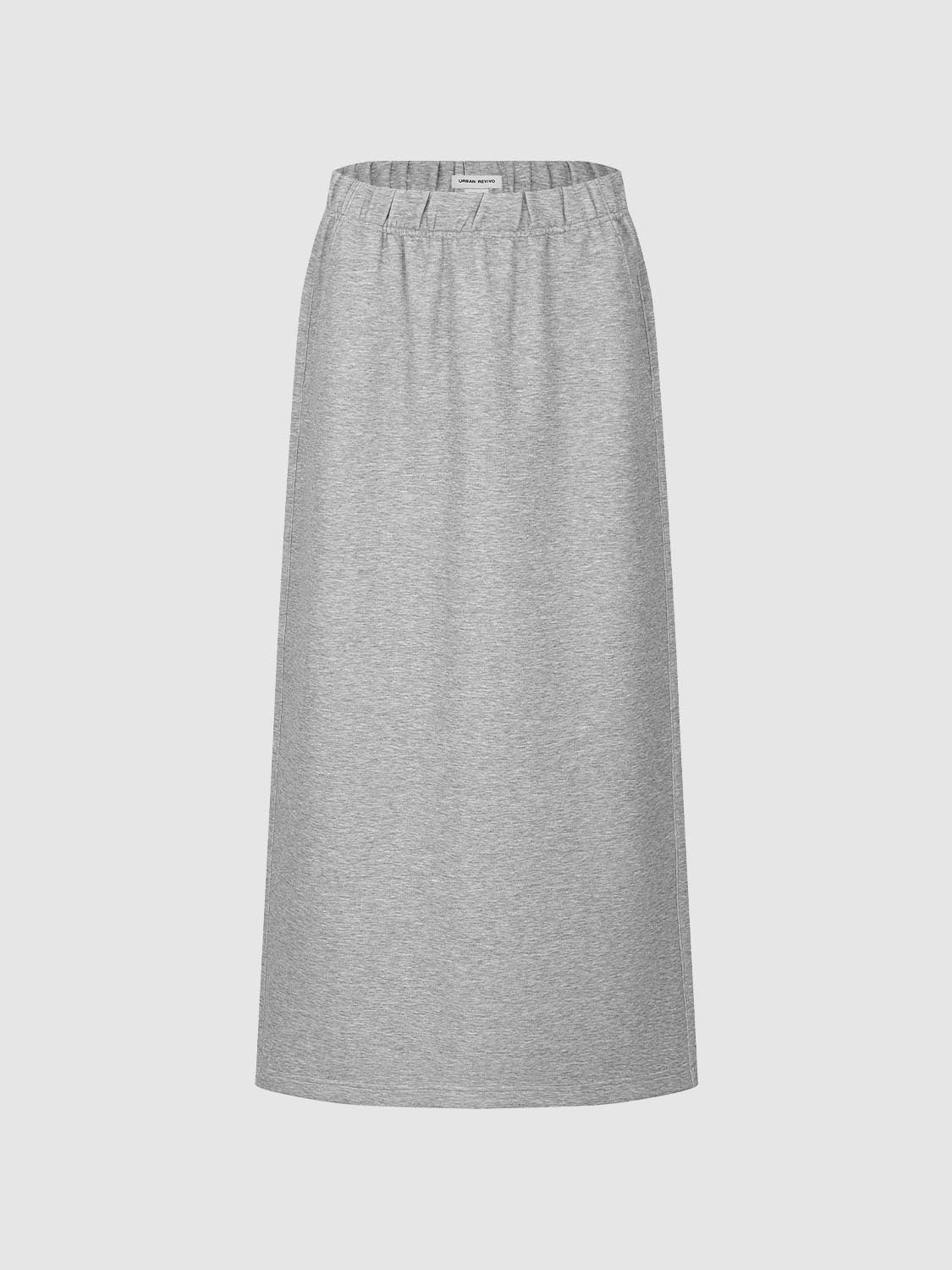 Pull On Straight Midi Skirts