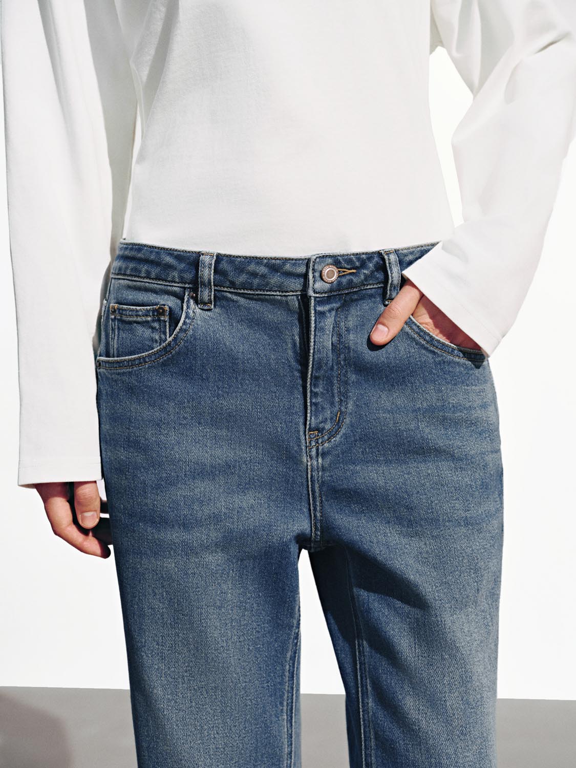 Flare Leg Jeans