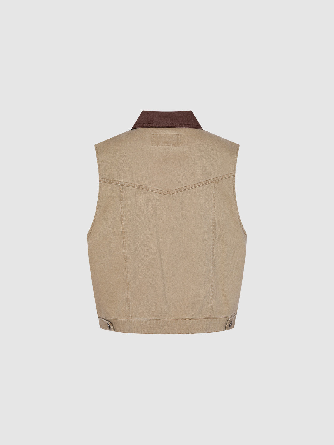 Button Up Loose Lapel Vest