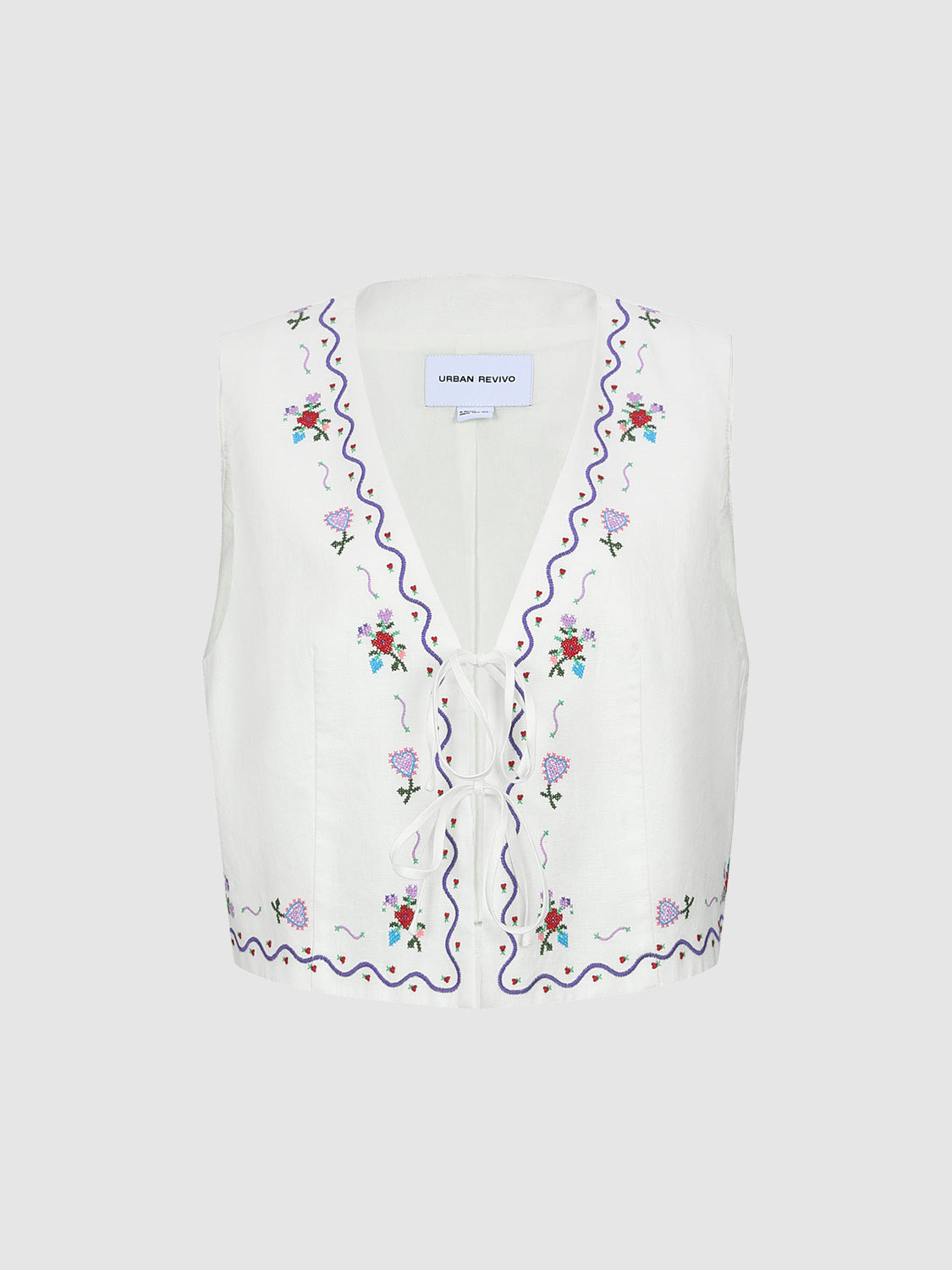 Floral Leisure Vests