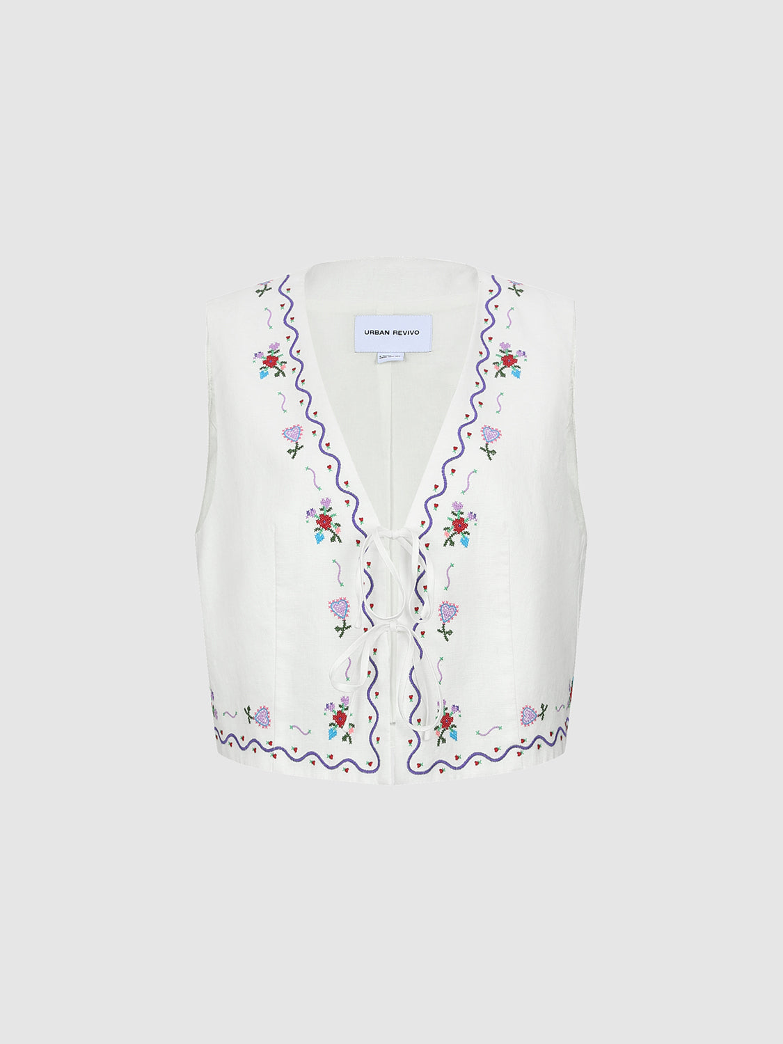 Floral Leisure Vests
