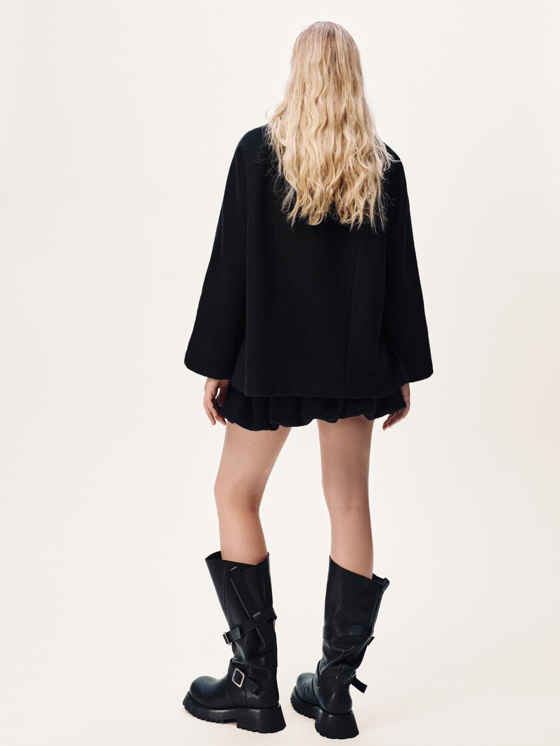 Double Breasted A-Line Coats