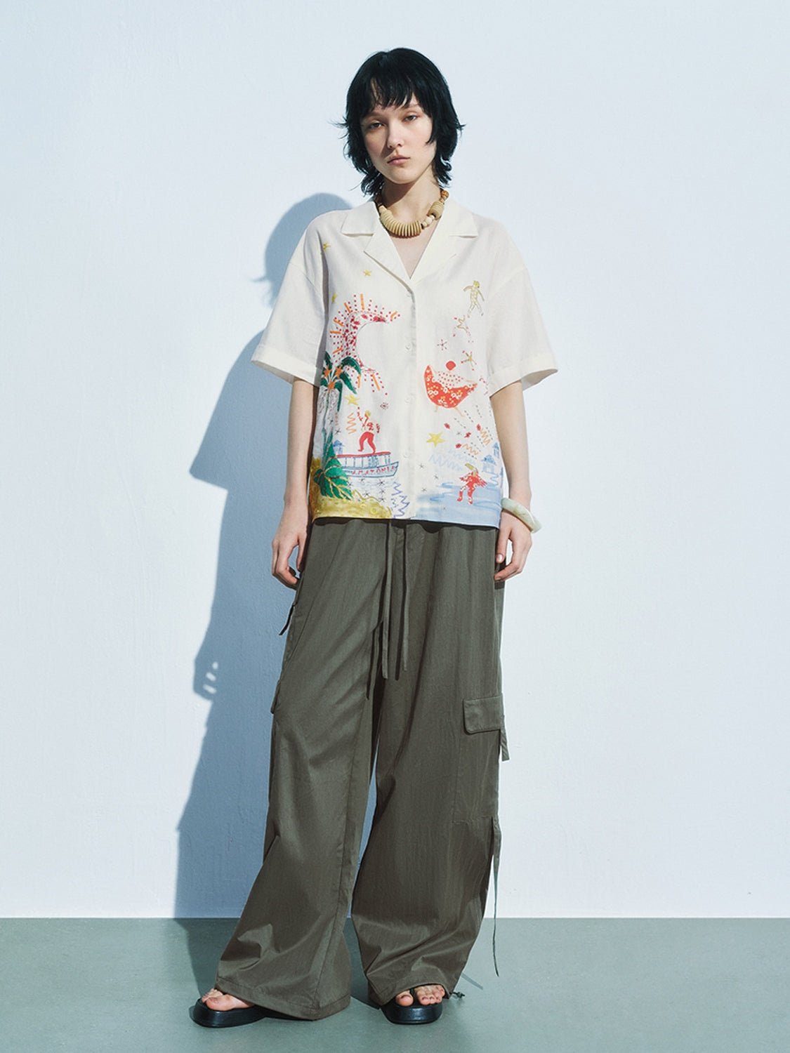 Camp Collar Short Sleeve Shirts