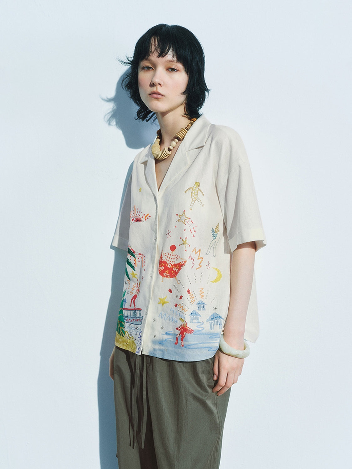 Camp Collar Short Sleeve Shirts