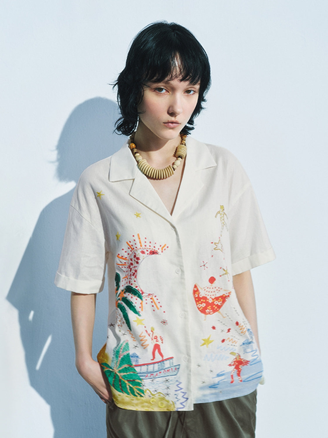 Camp Collar Short Sleeve Shirts