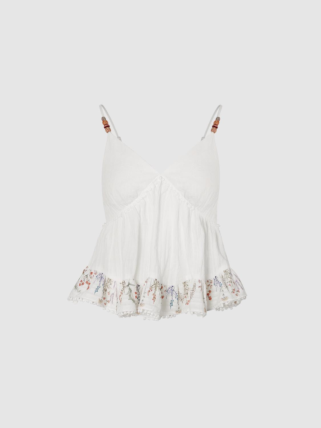 Ruffle Cami Tops