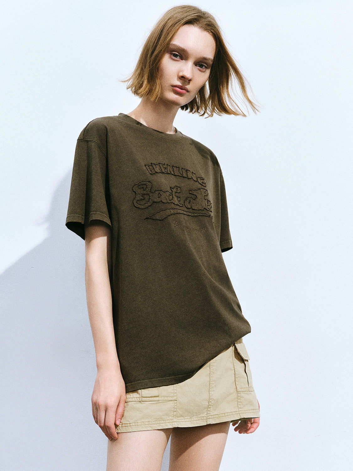 Crew Neck Loose T-Shirt