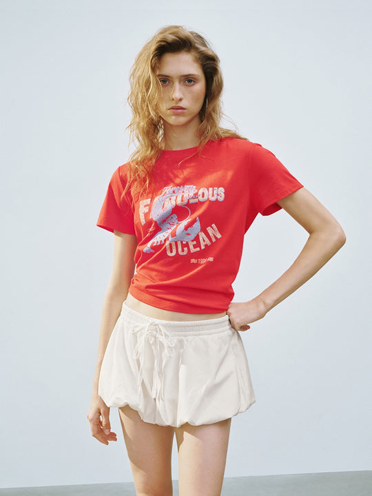 Printed Short Sleeve T-Shirts