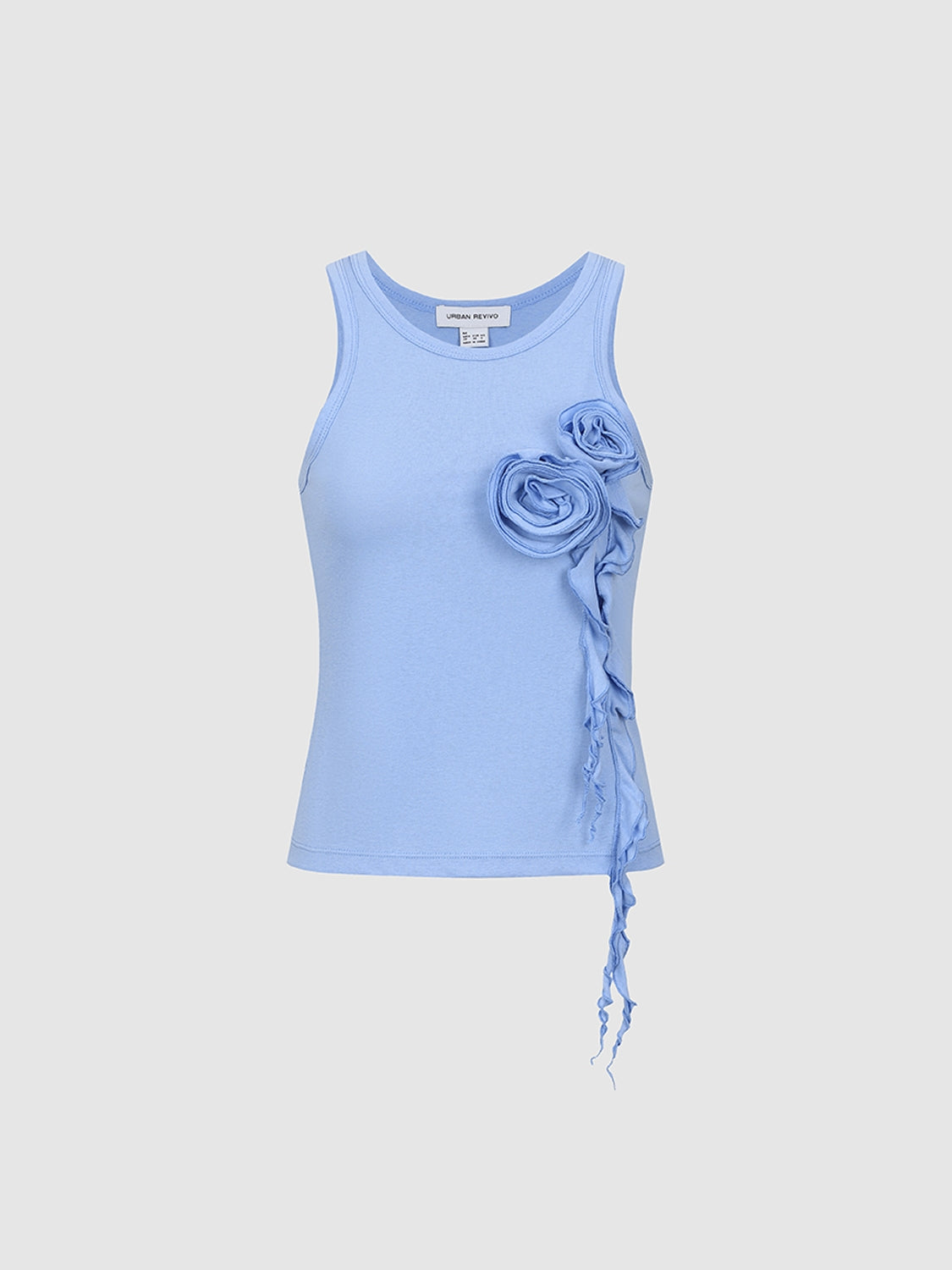 Flower Decor Tank Tops
