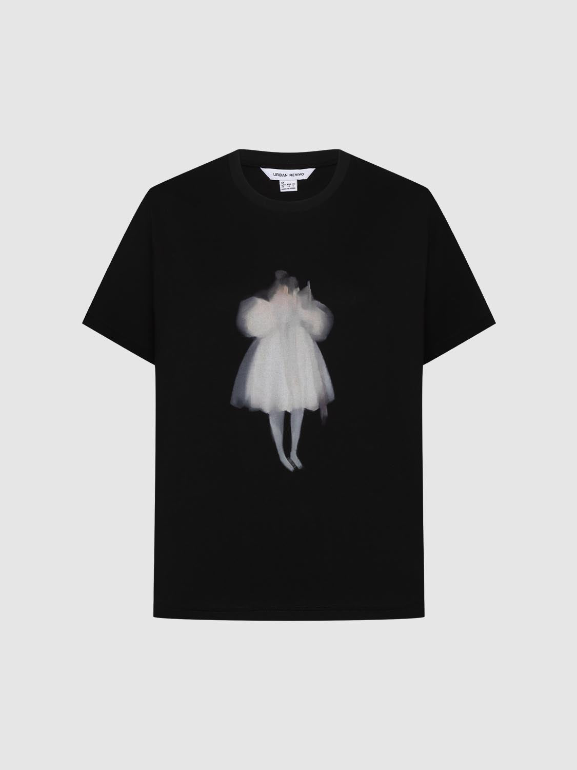 Graphic Crew Neck T-Shirts