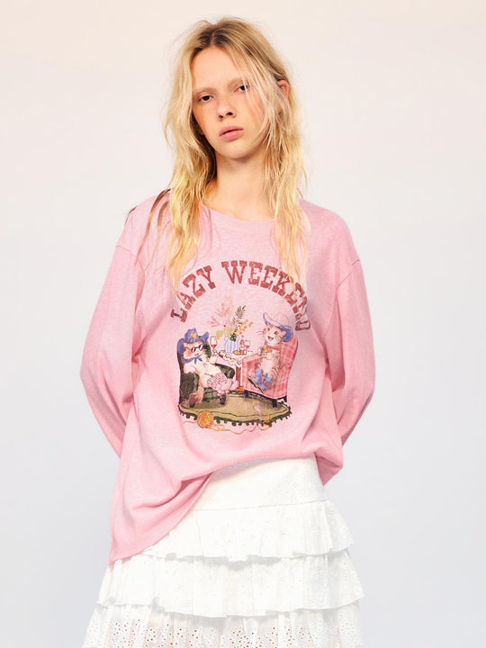 Cotton Graphic Print T-Shirt