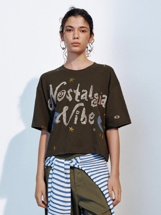 Graphic Cotton Oversized T-shirt