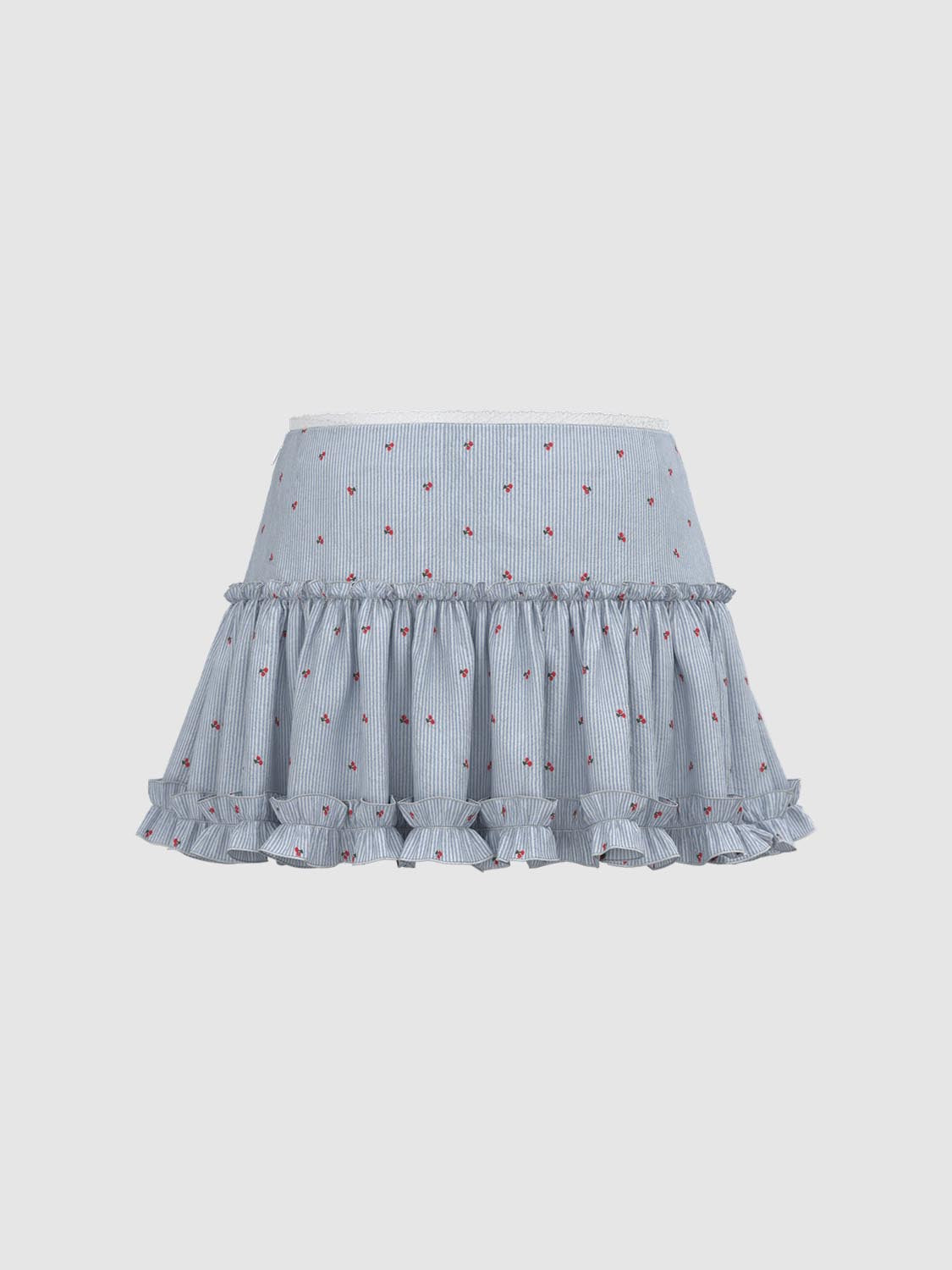 Striped A-Line Skirts