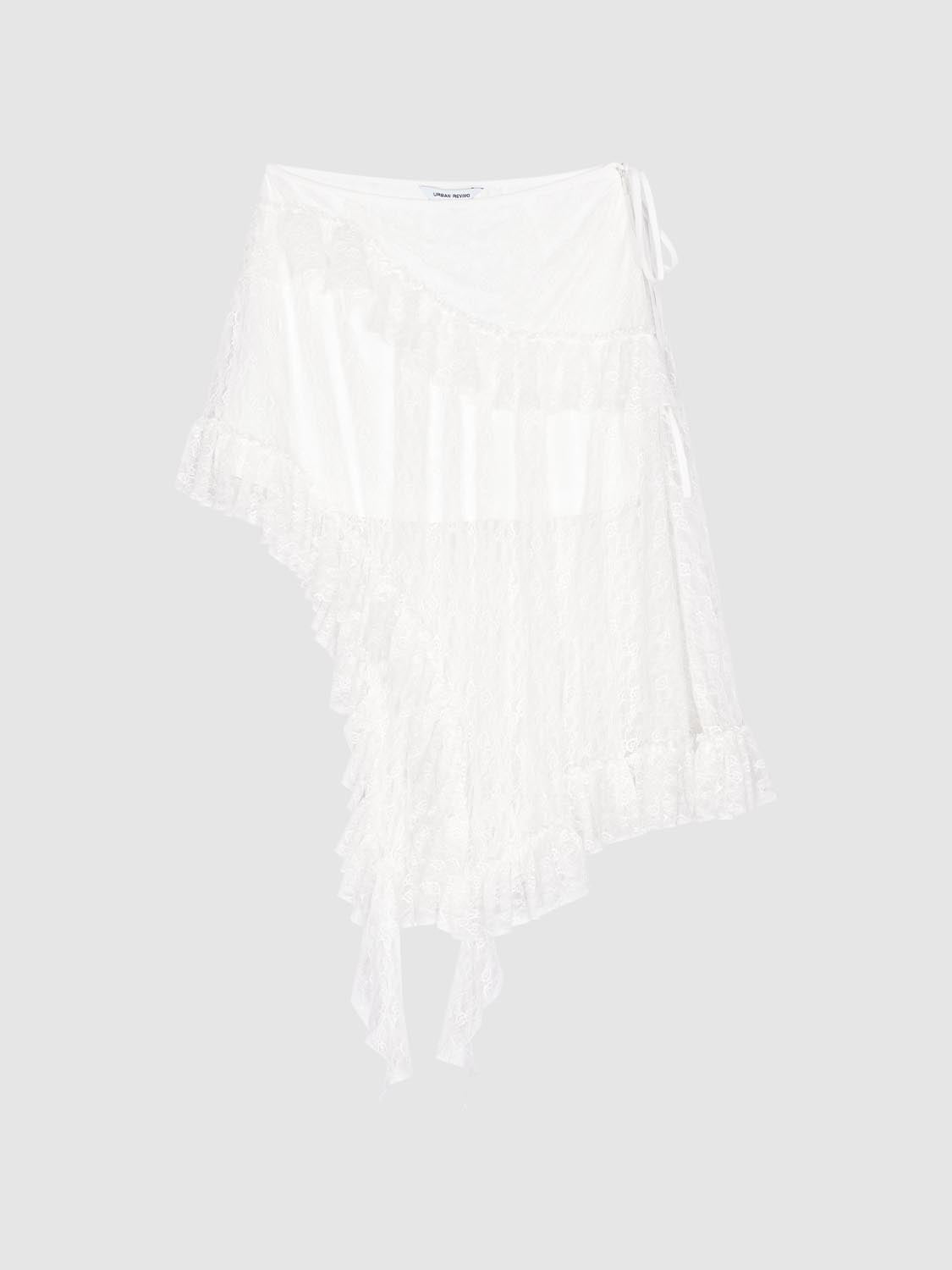 Irregular Hem A-Line Skirts
