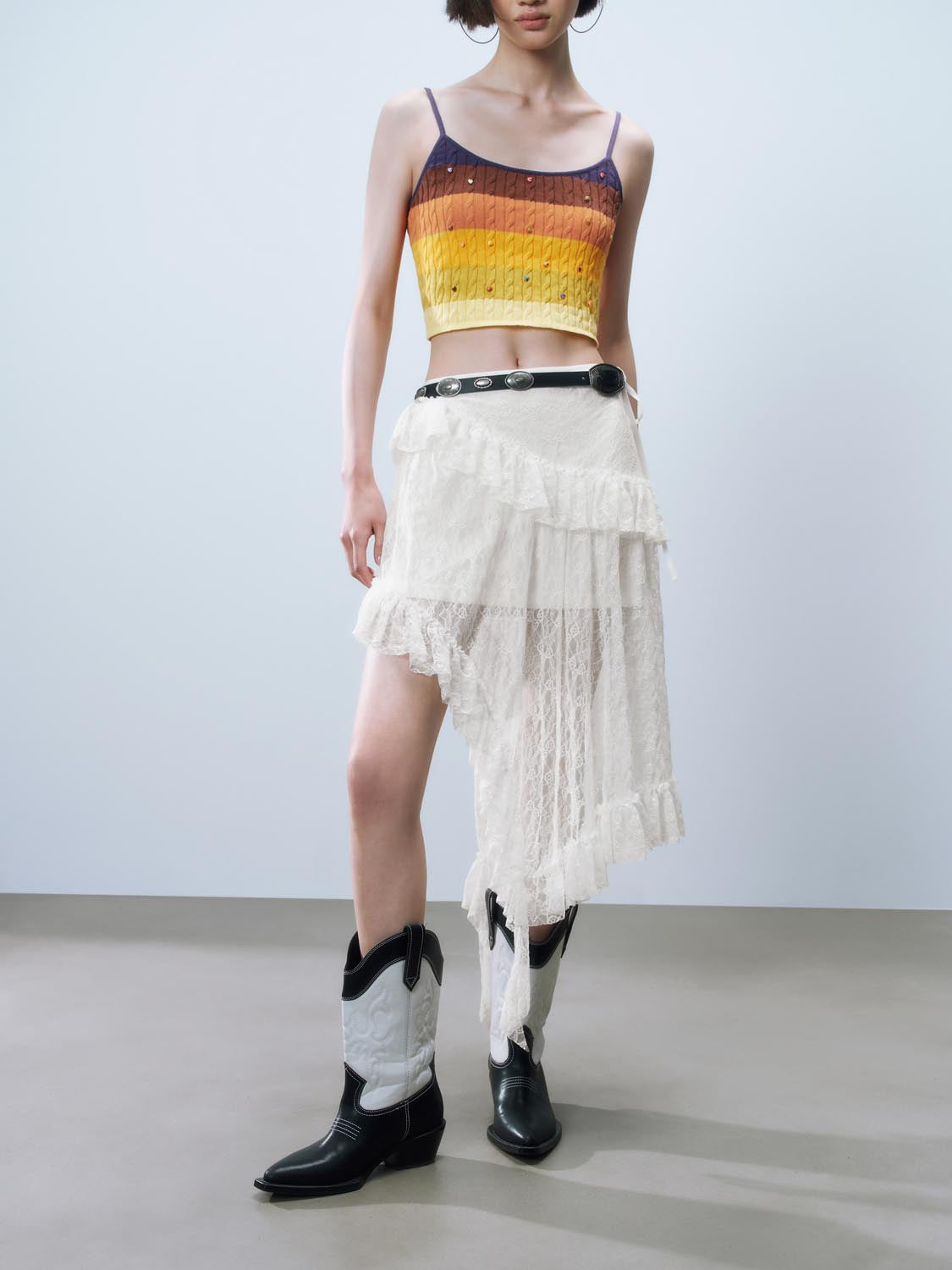 Irregular Hem A-Line Skirts