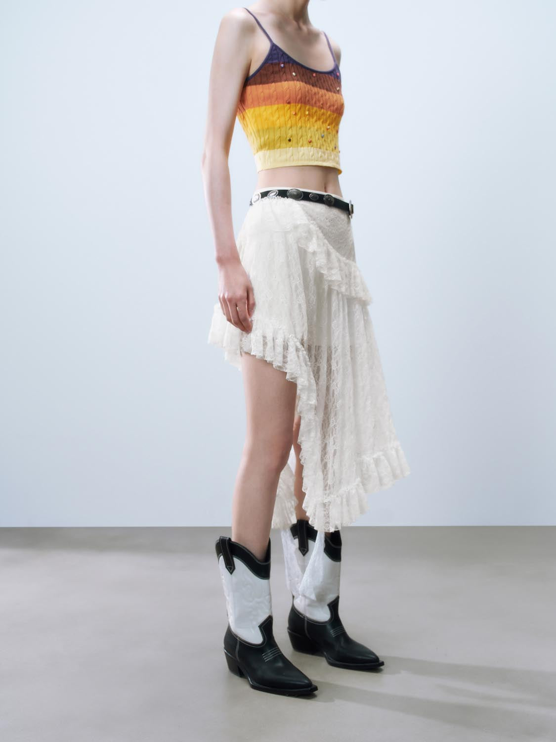 Irregular Hem A-Line Skirts