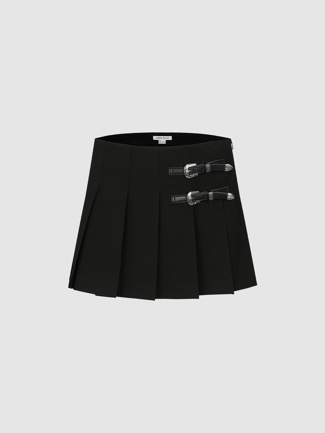 Pleated Mini Skirts