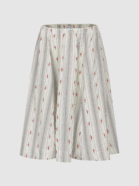 Cotton A-Line Skirt