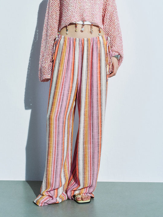 Loose Wide-Leg Pants