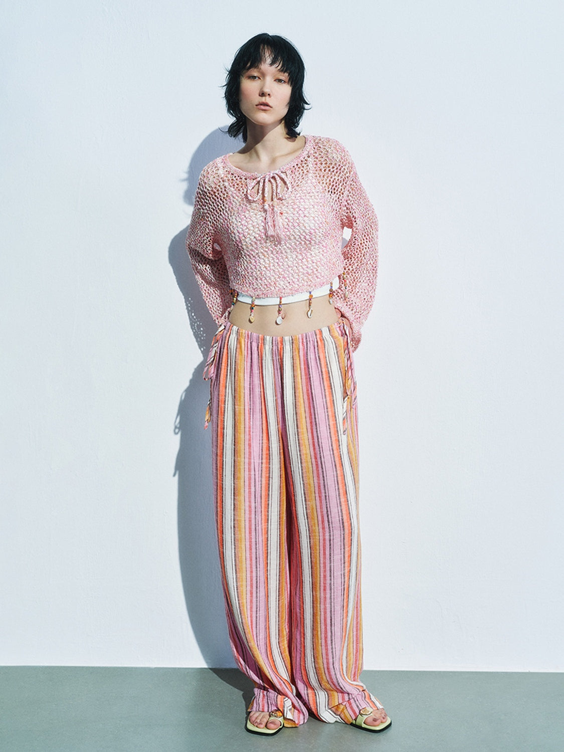 Loose Wide-Leg Pants