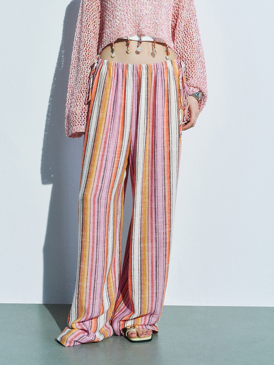 Loose Wide-Leg Pants