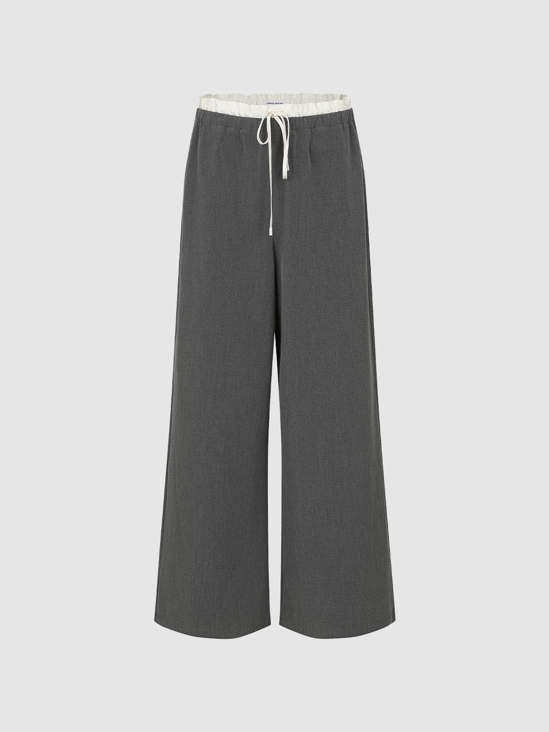 2 In 1 Pull On Wide Leg Pants