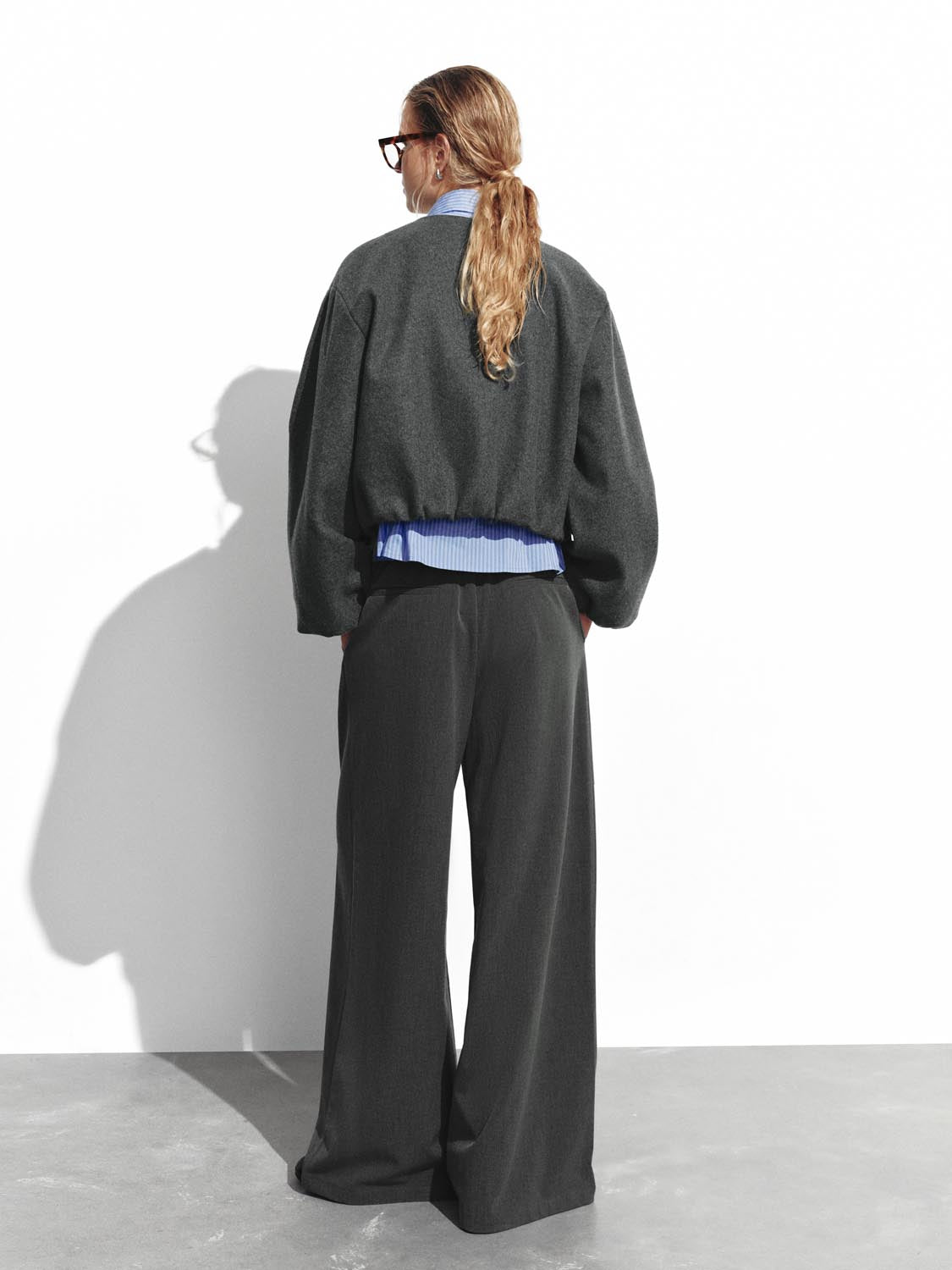 2 In 1 Pull On Wide Leg Pants