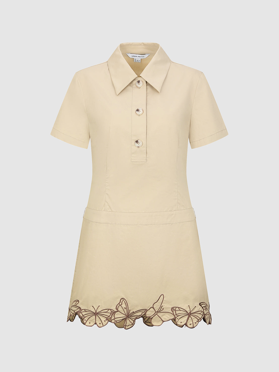 Butterfly Décor A-Line Dresses
