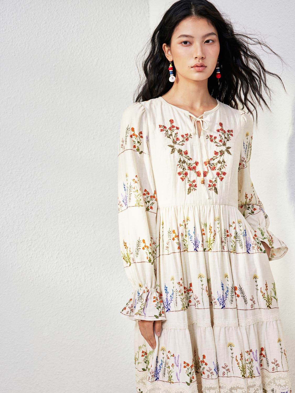 Floral A-Line Dresses