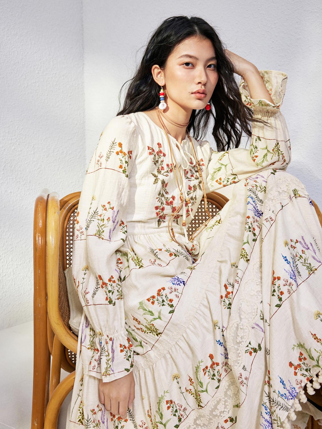 Floral A-Line Dresses