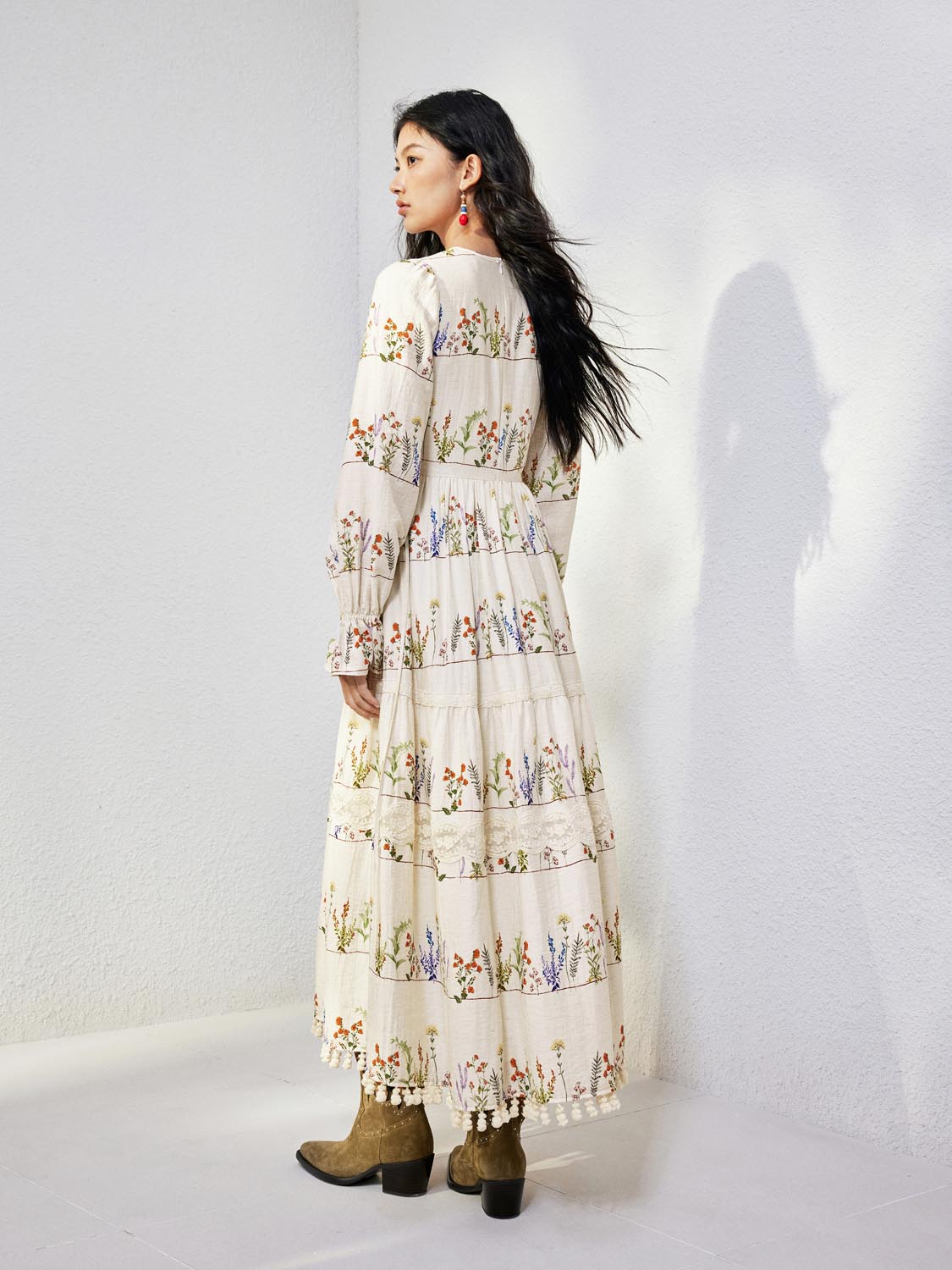 Floral A-Line Dresses