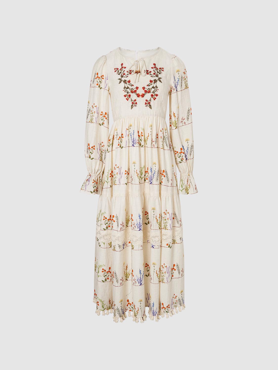 Floral A-Line Dresses